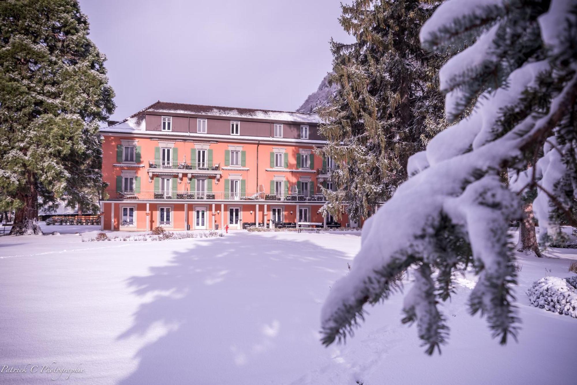Grand Hotel Des Bains Лаве-ле-Бен Екстериор снимка